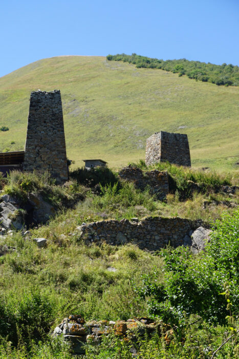 Северная Осетия. Тагаурия. Джимара, башни №3 и 4 